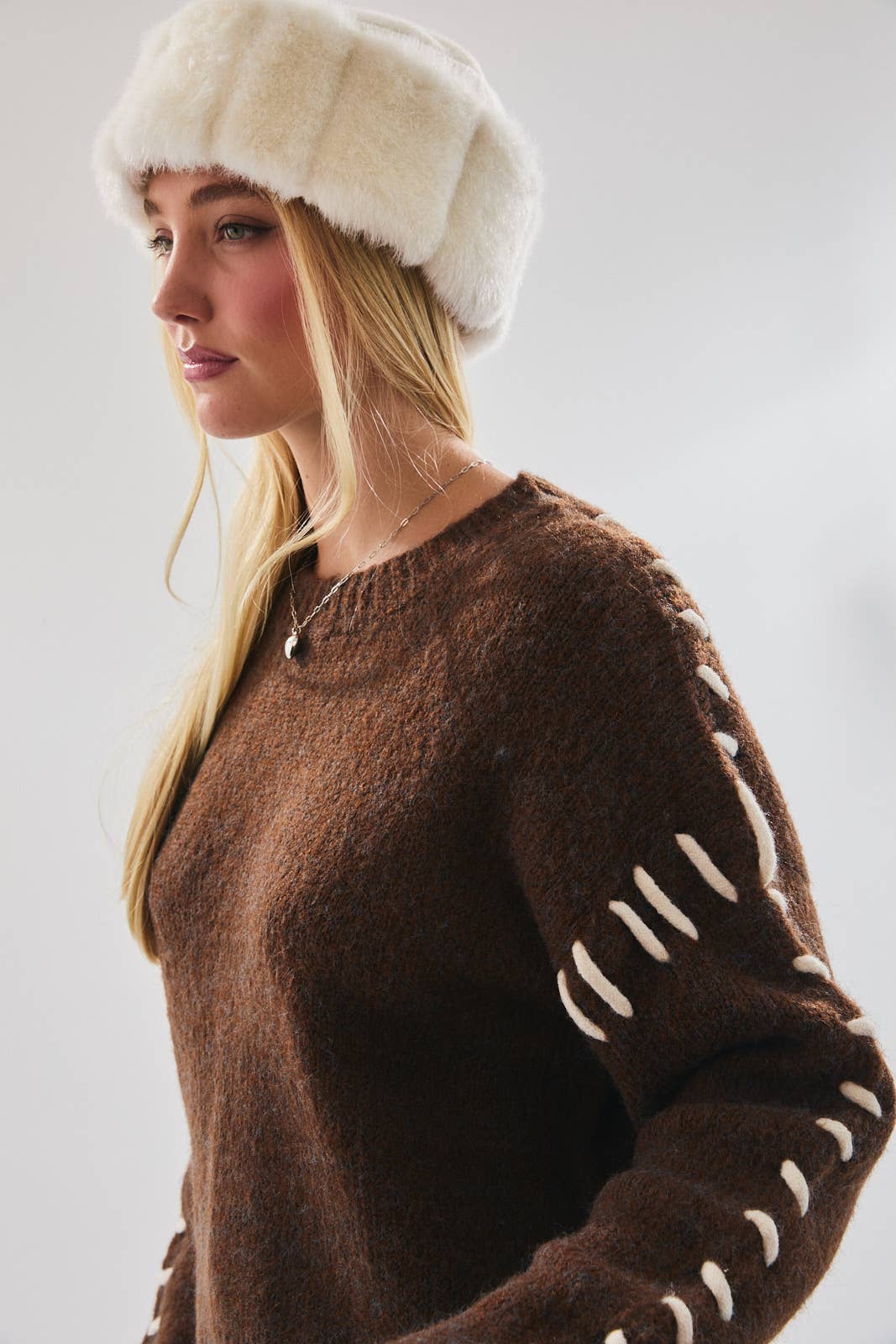 cinnamon thread sweater