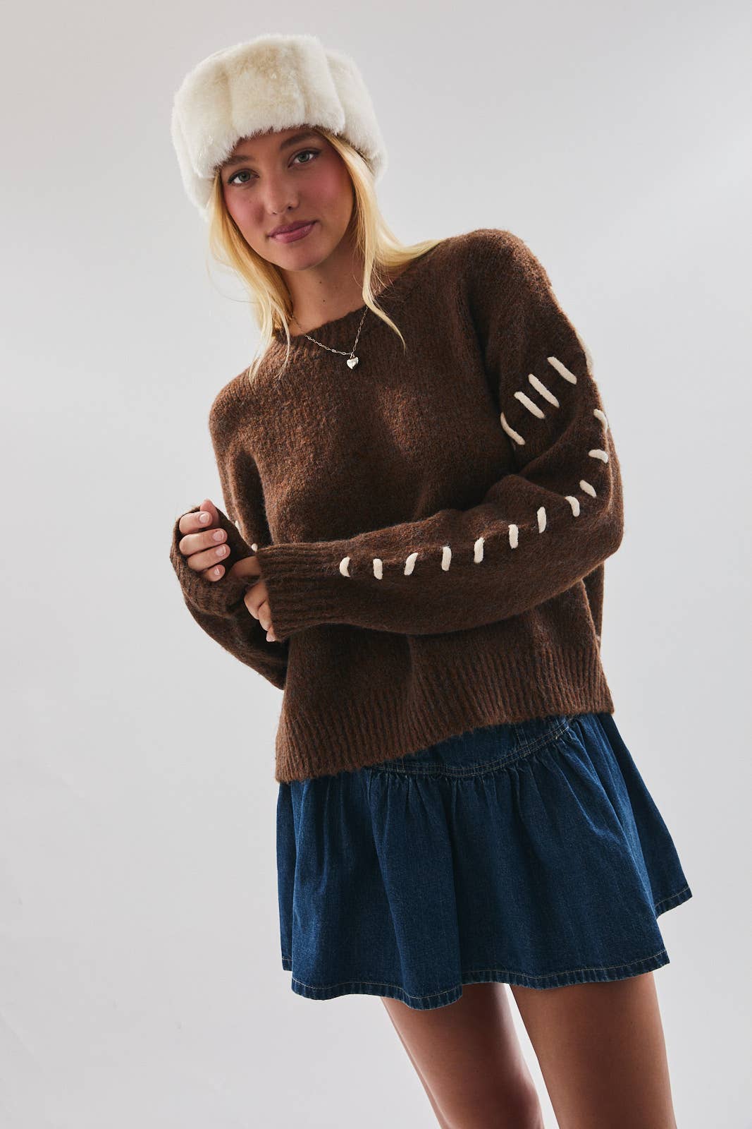 cinnamon thread sweater