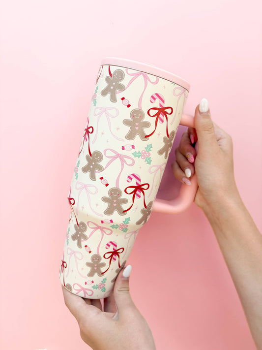 gingerbread 40oz tumbler