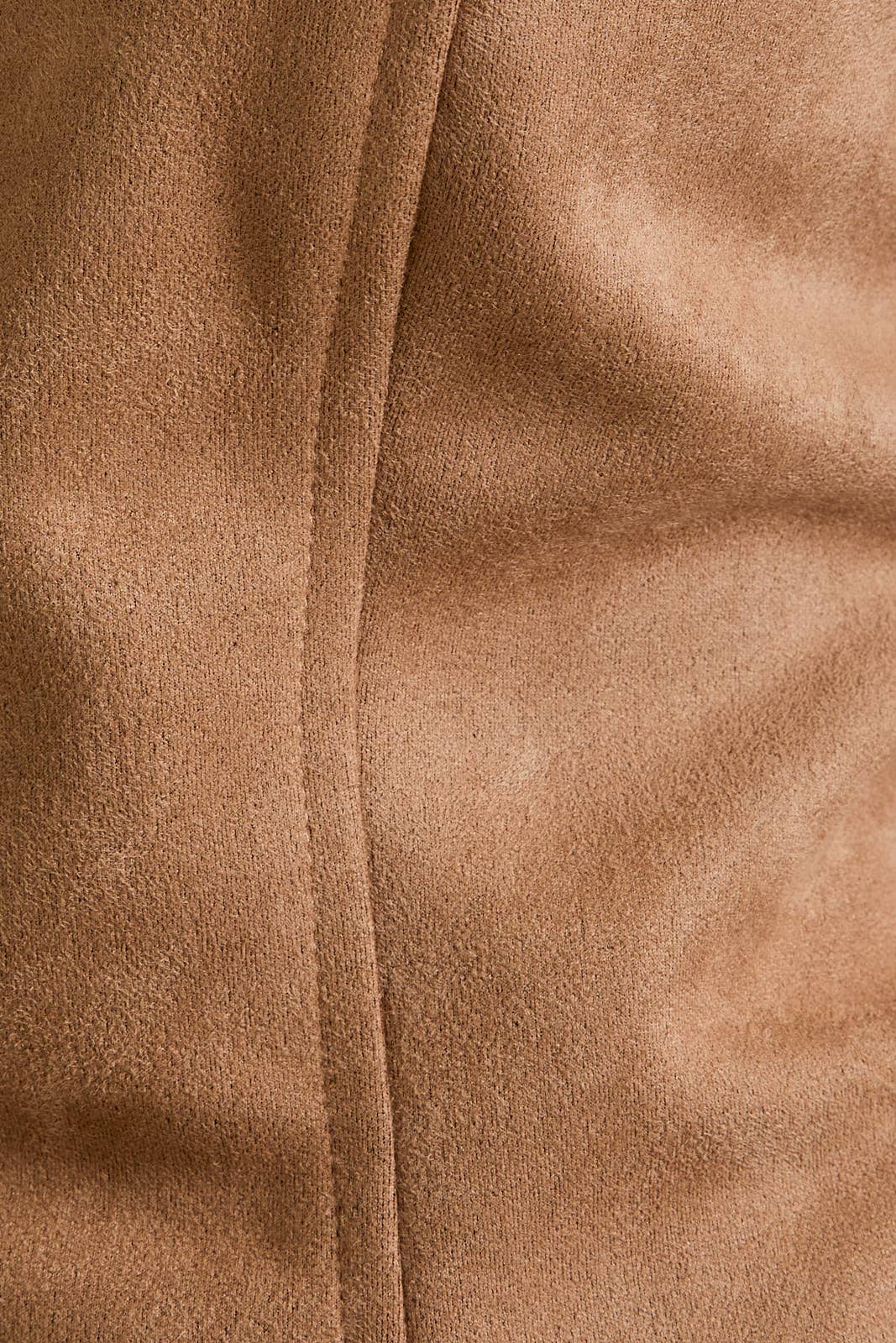 suede tube blazer