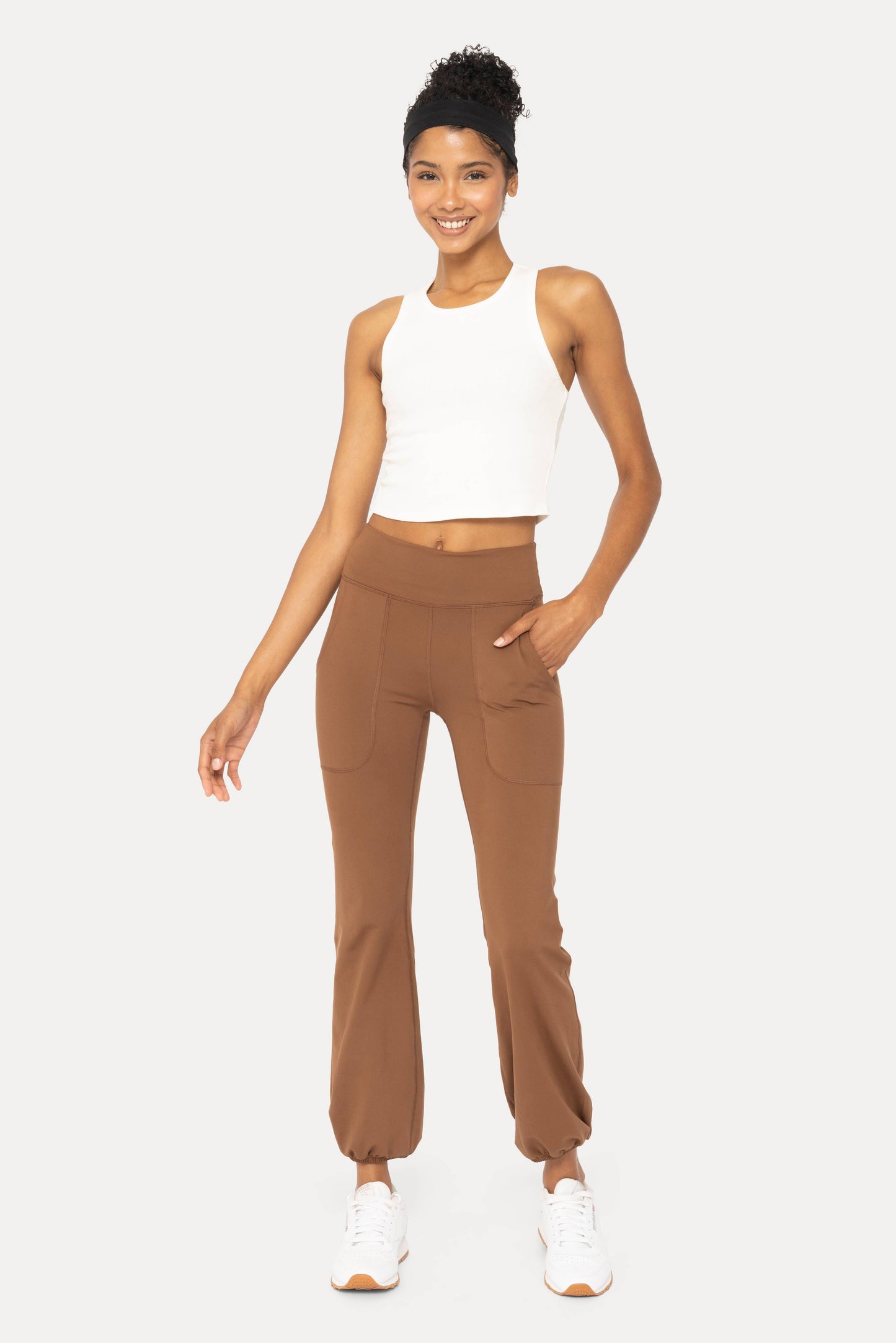 venice bubble hem leggings