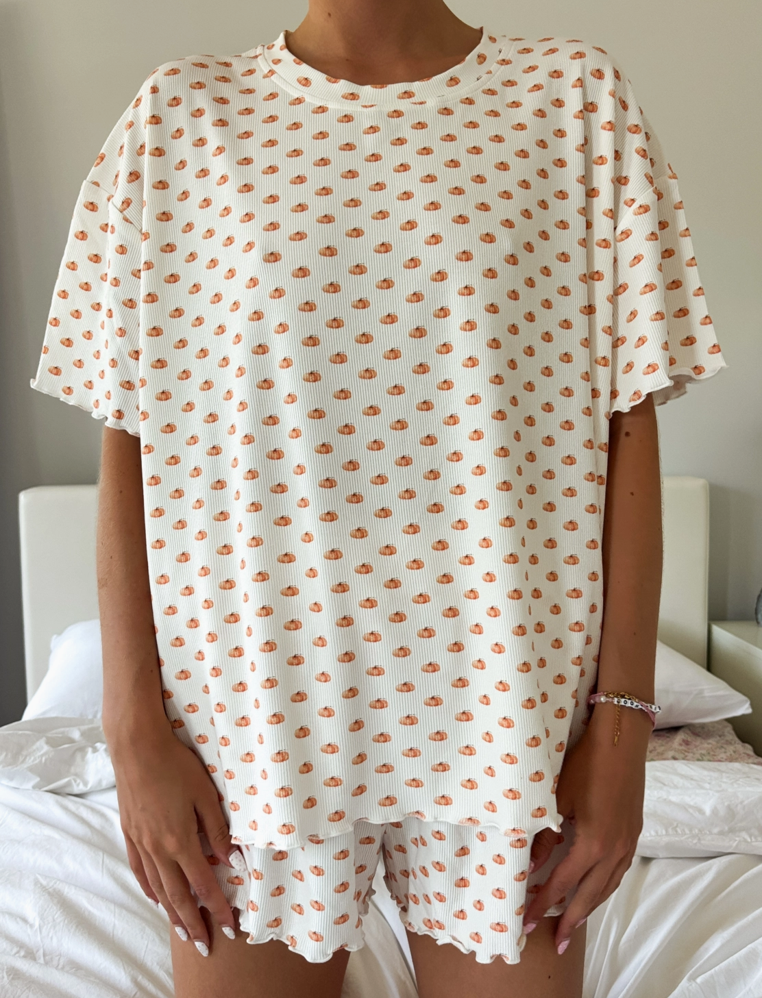 pumpkin pj top