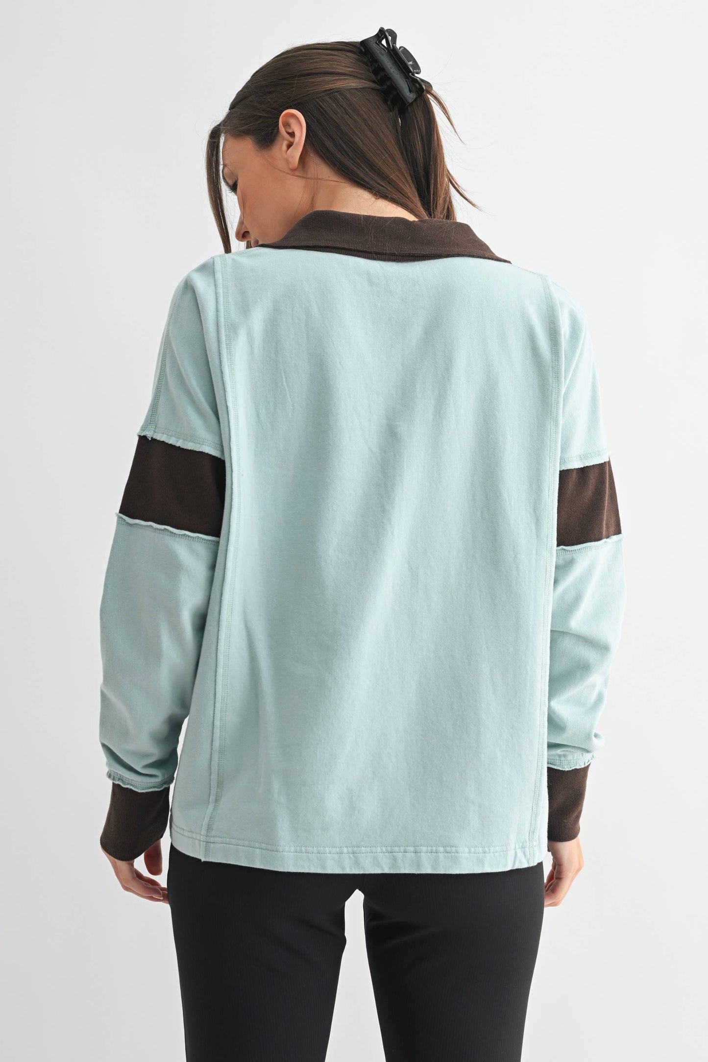 mint chocolate chip pullover