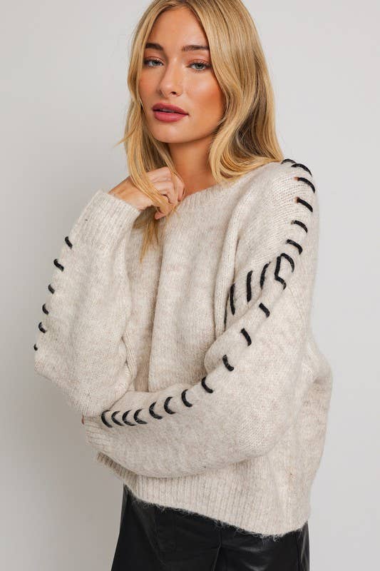 cinnamon thread sweater