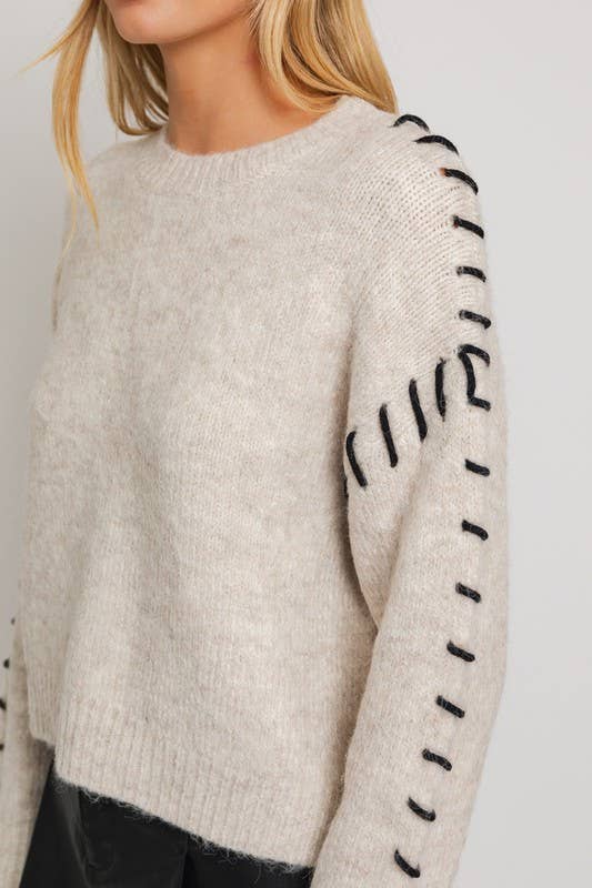 cinnamon thread sweater