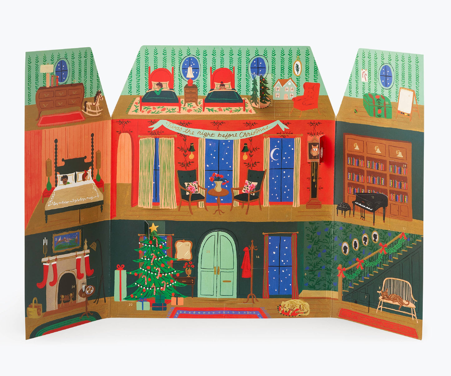 night before christmas advent calendar