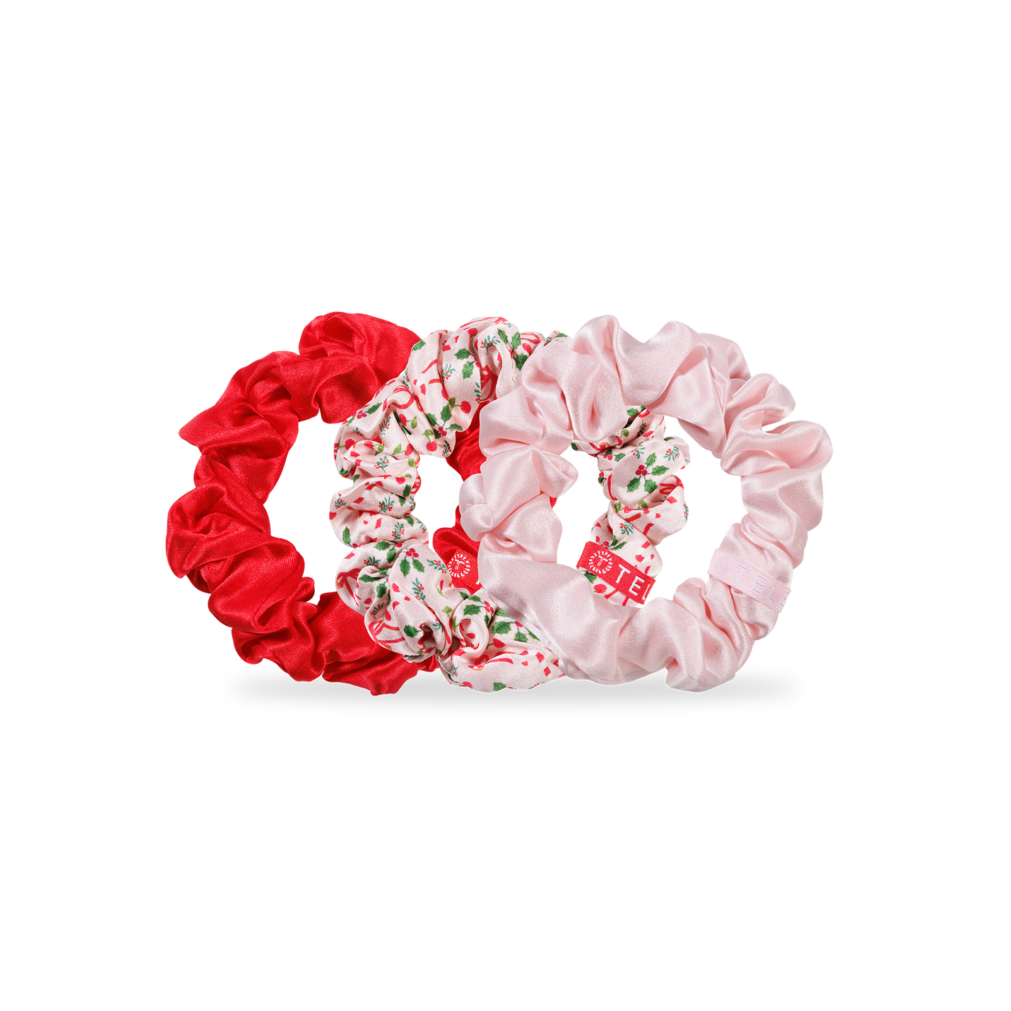 silk hair scrunchies | large | blushmas