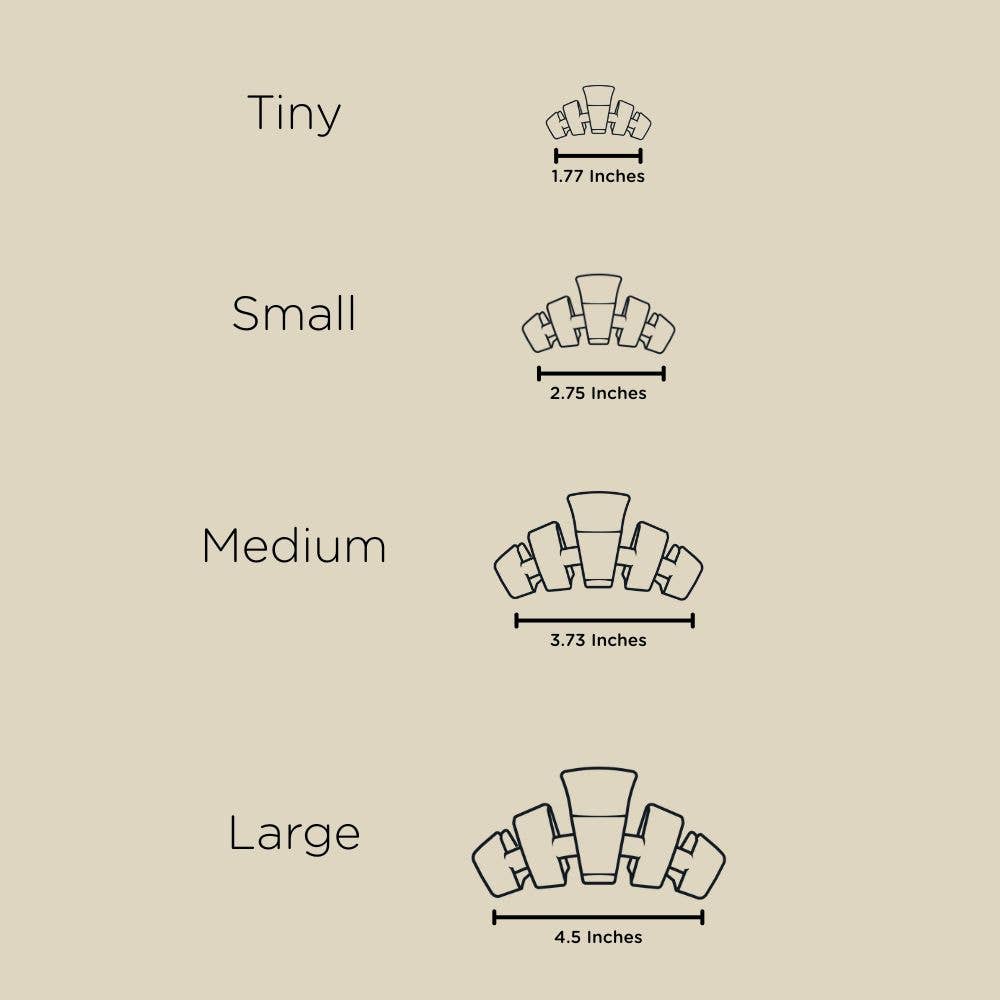 classic hair clip | medium | merry pinkmas