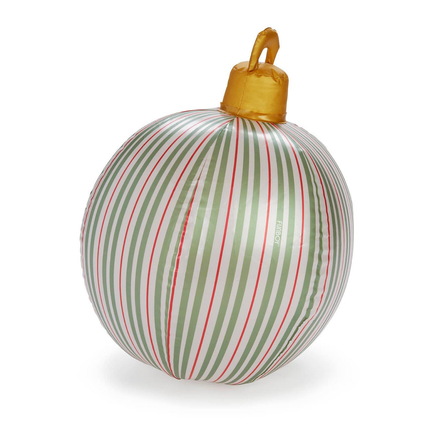 vintage stripe light up inflatable ornaments