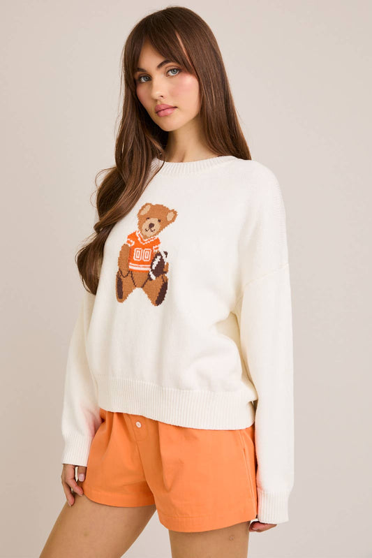 vols teddy bear crewneck
