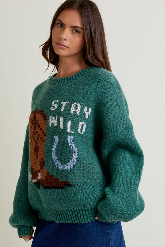 cowgirl dreams sweater