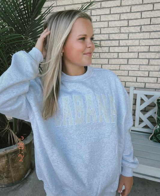 cabana sunkissed coconut sweatshirt