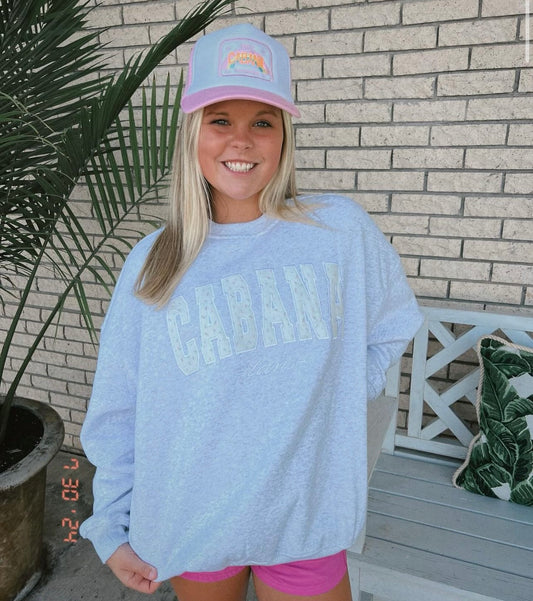 cabana sunkissed coconut sweatshirt