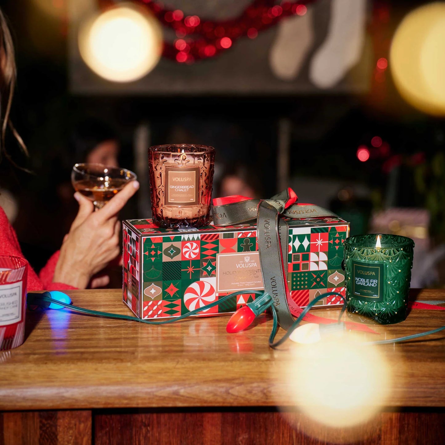 holiday essentials candle trio