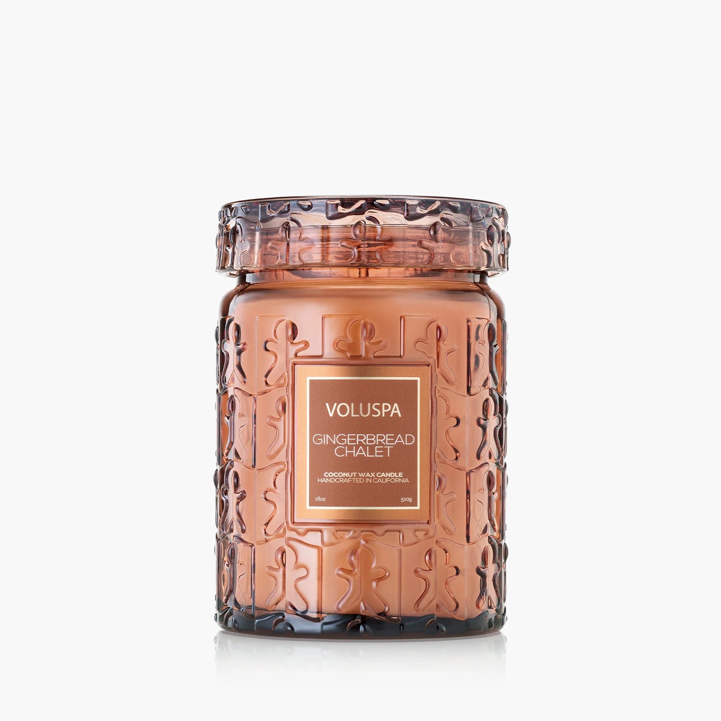 gingerbread chalet large jar candle