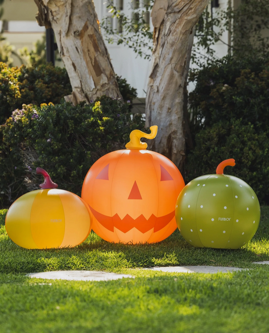colorful halloween pumpkins