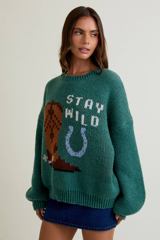 cowgirl dreams sweater