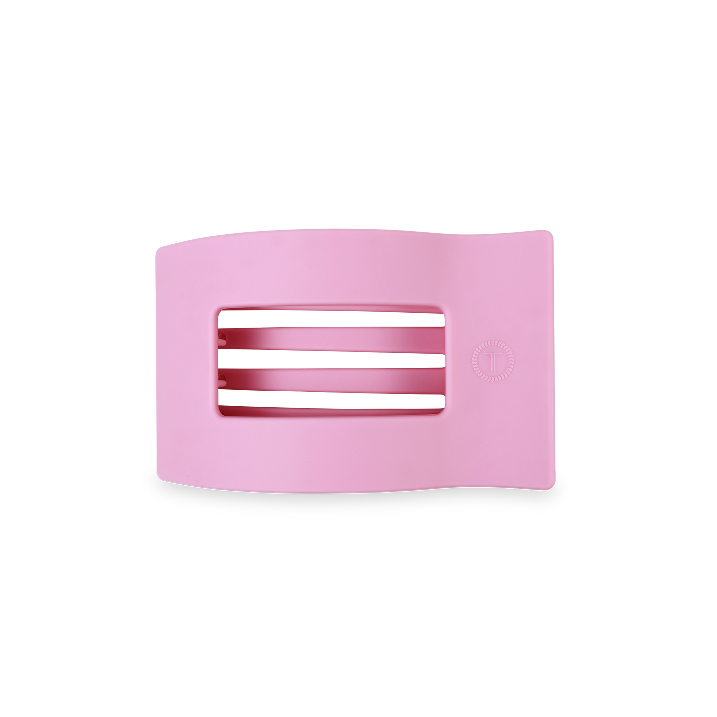 flat rectangle hair clip | small | merry pinkmas