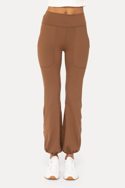 venice bubble hem leggings