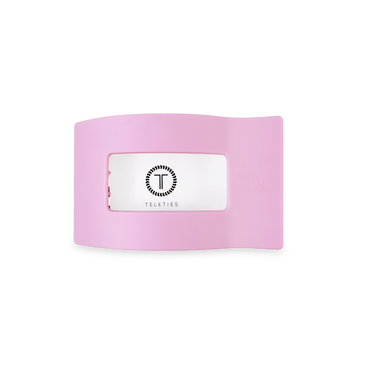 flat rectangle hair clip | small | merry pinkmas