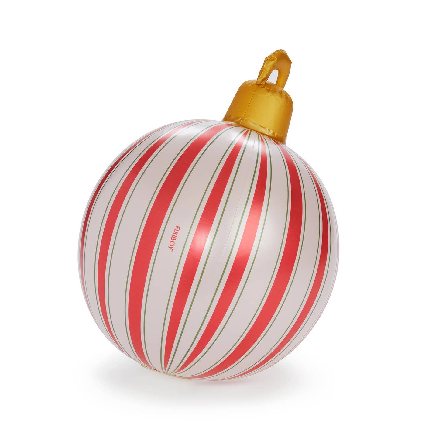 vintage stripe light up inflatable ornaments