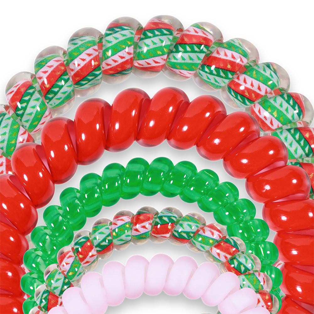 spiral hair coils | mix pack | you crack me up hair ties